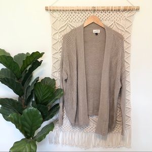 Universal Thread Tan Cardigan Sweater